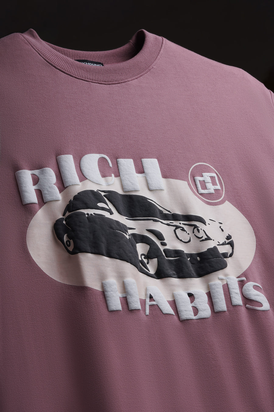 Rich Habits Oversized T Shirt