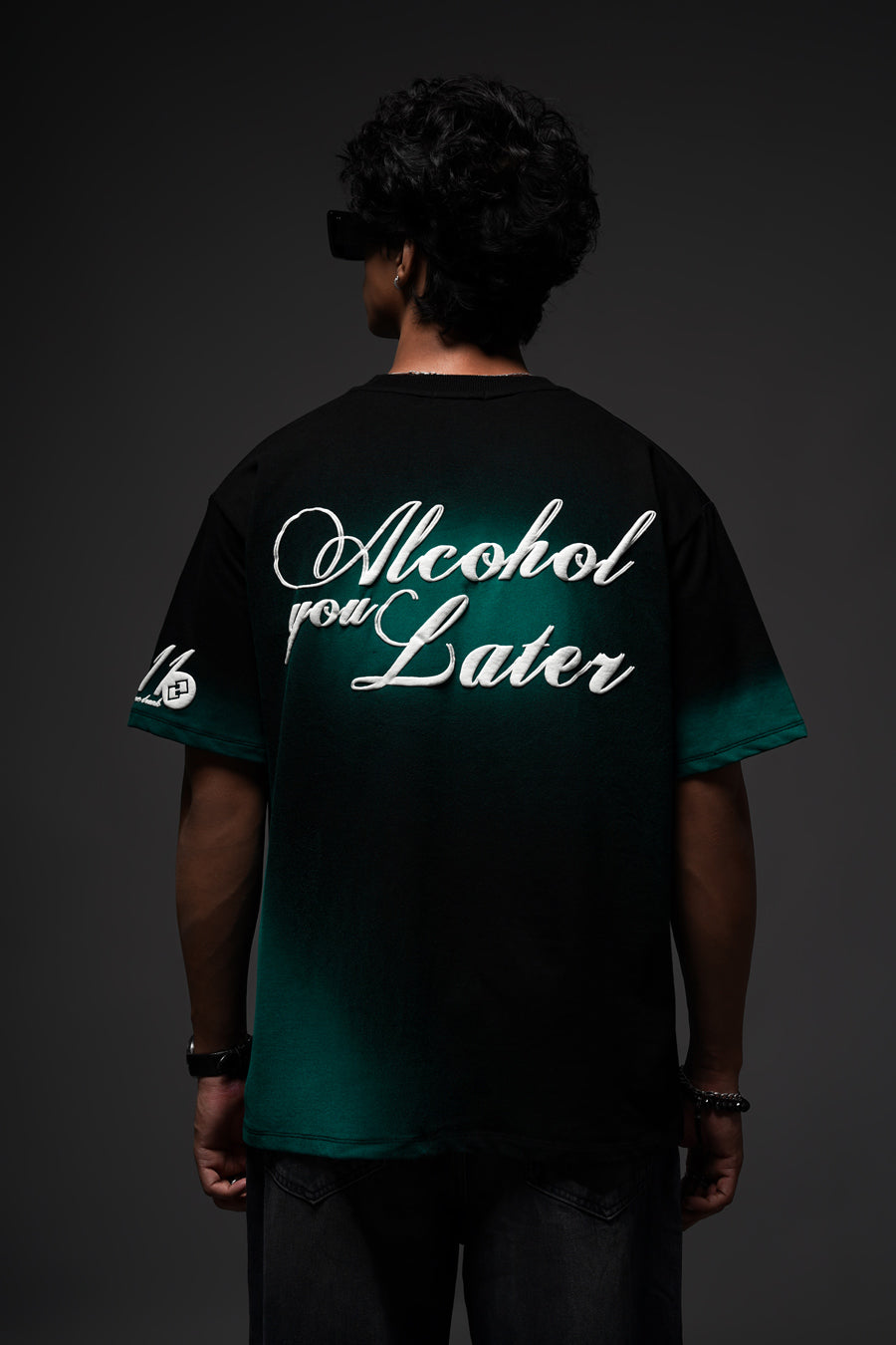 Alcohol You Later Oversized T Shirt